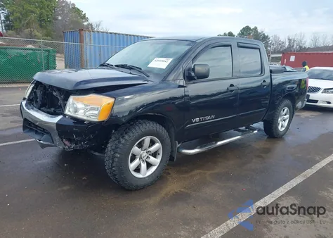 2011 Nissan Titan Sv z USA, uszkodzony, nr VIN 1N6BA0ED0BN324148